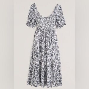 Abercrombie and Fitch Midi Summer Floral Dress